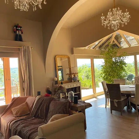 Villa Vue Panoramique, 6 Chambres, Climatisation, Piscine Chauffee *